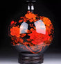 Black Pomegranate Vase